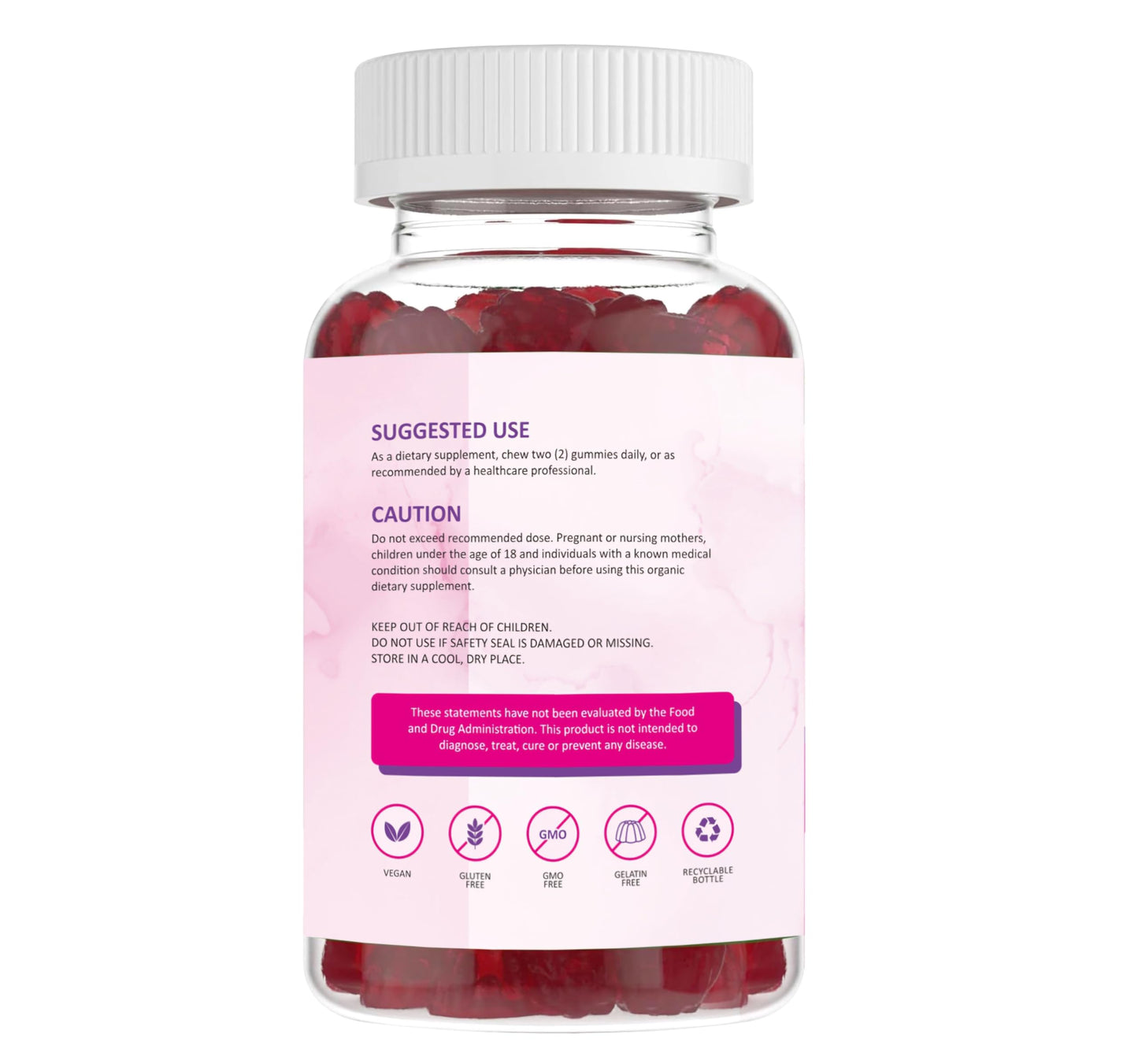 ABBRAY Pure X Gummies | Libido Boost for Women | with Maca Root | x60