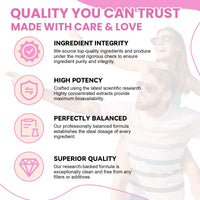 Inositol Supplement for Women with Ratio Myo-Inositol 1500mg & D-Chiro Inositol 37.5mg per Serving - Ideal 40:1 Ratio, Vitamin B8 Inositol Capsules with Folate&VIT D3 for Hormones & Ovarian, 120 Caps
