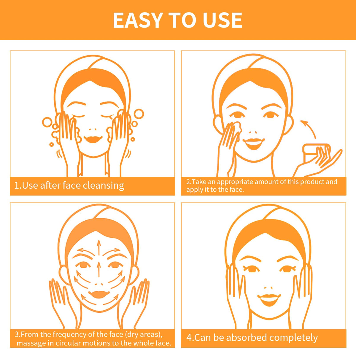 Lustwieta Turmeric Face Cream Face Moisturiser Anti Aging Brightening Face Cream for Radiant&Glowing Skin, Rich Emollient for Dark Spots, Wrinkles, Face Care with Turmeric, Even Skin Tone 50g