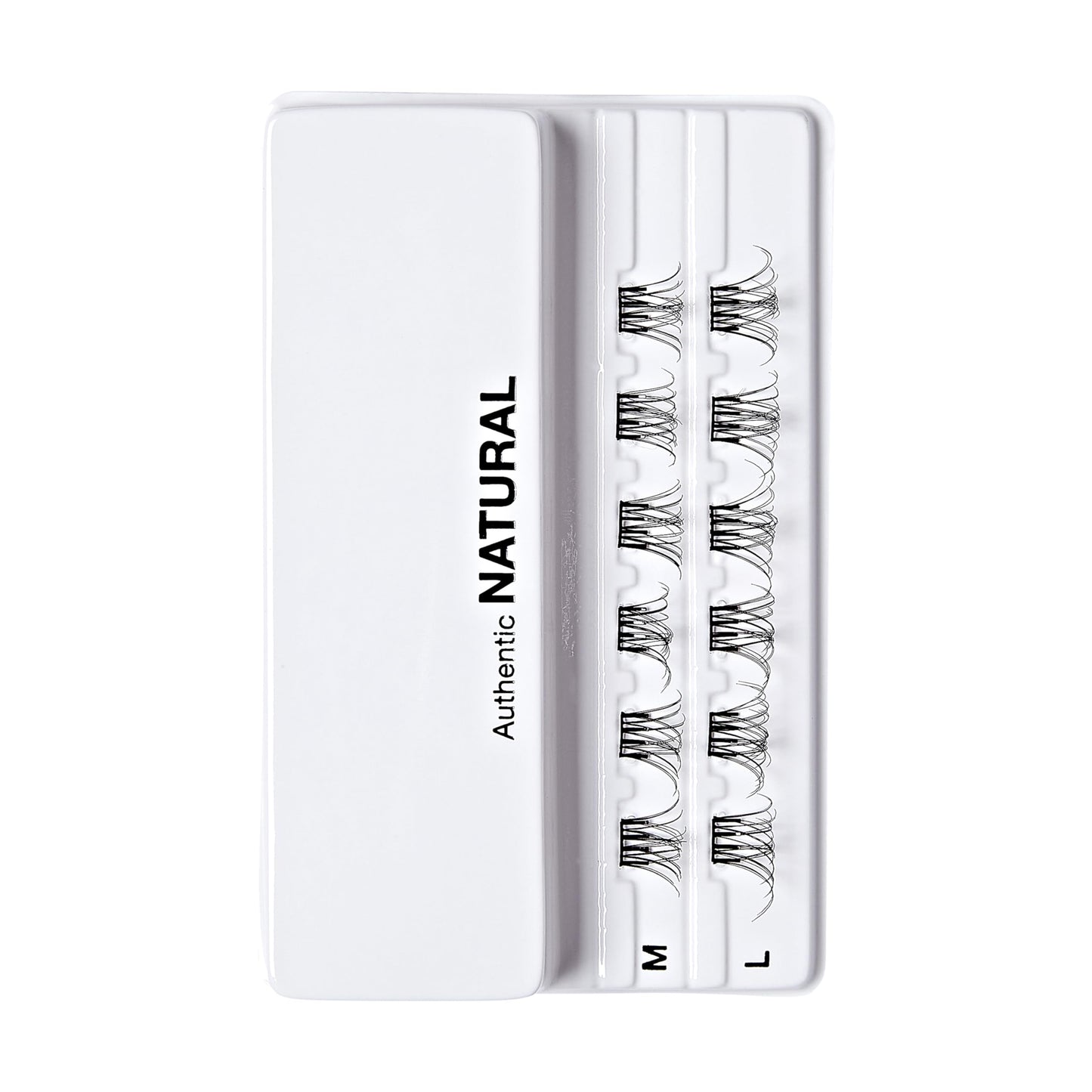 imPRESS Press-On Falsies Eyelash Clusters, Natural, Authentic