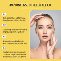 Yoowan Frankincense Resin Infused Oil For Face,Frankincense Oil For Skin,Frankincense Oil,Frankincense Resin Oil,Frankincense Oil For Skin Organic,Cold Pressed Serum Hydrates Skin,Face Body Oil For Women