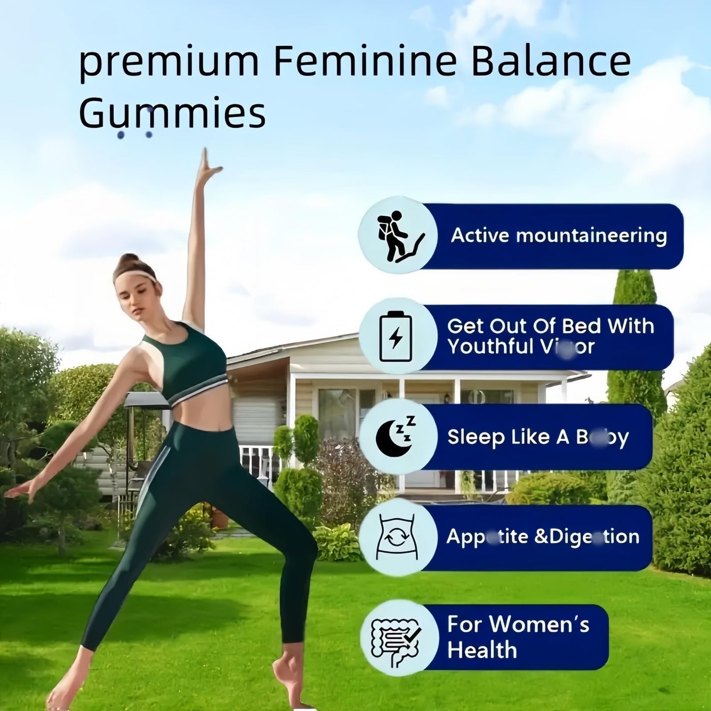 Oumun Feminine Balance Gummies,Premium Feminine Balance Gummies,Hawaiian Pineapple,Collagen Gummies for Women of All Ages,Gummies for Womens in-ti-Mate