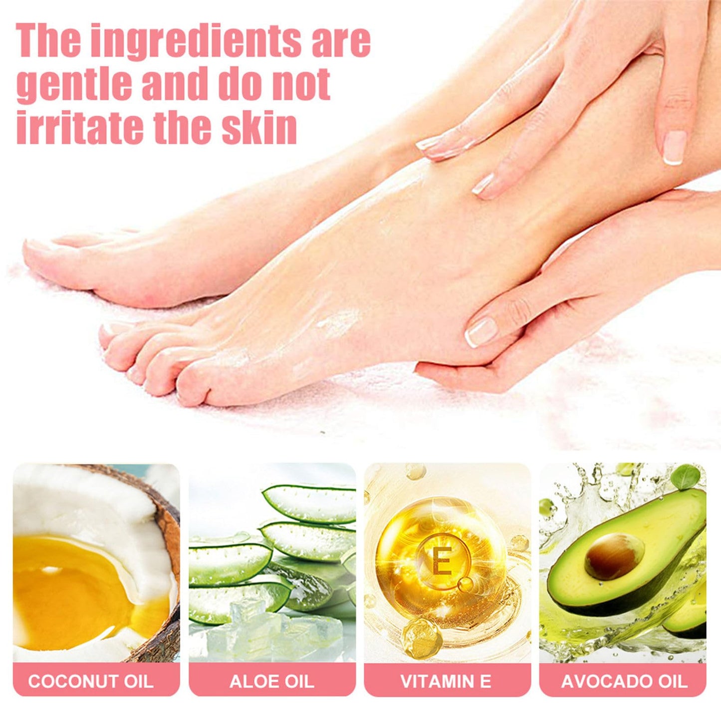 Cracked Heel Repair Stick Foot Cream with Peach Scent Heel Balm Stick Peach Foot Moisturiser Cream for Dry Cracked Feet Knees Hands Elbows Foot Care for Men and Women 40g