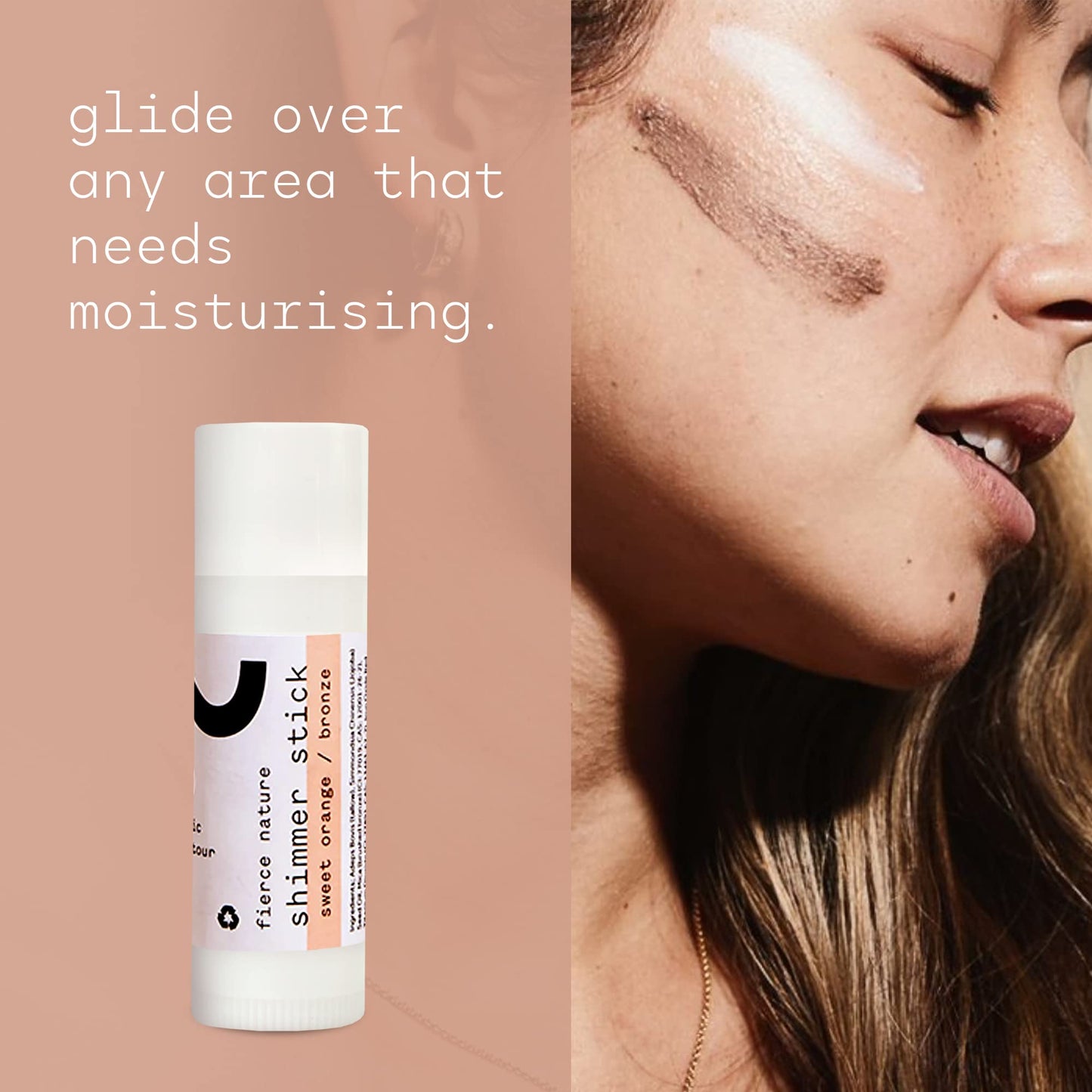 Generic Fierce Nature - Selfie Stick Tallow Balm, Bioavailable Skin Care Essential, Lip Balm, Face Care Must-Have, Vitamin-Rich Body and Face Moisturiser, Sweet Orange - Bronze, 15g