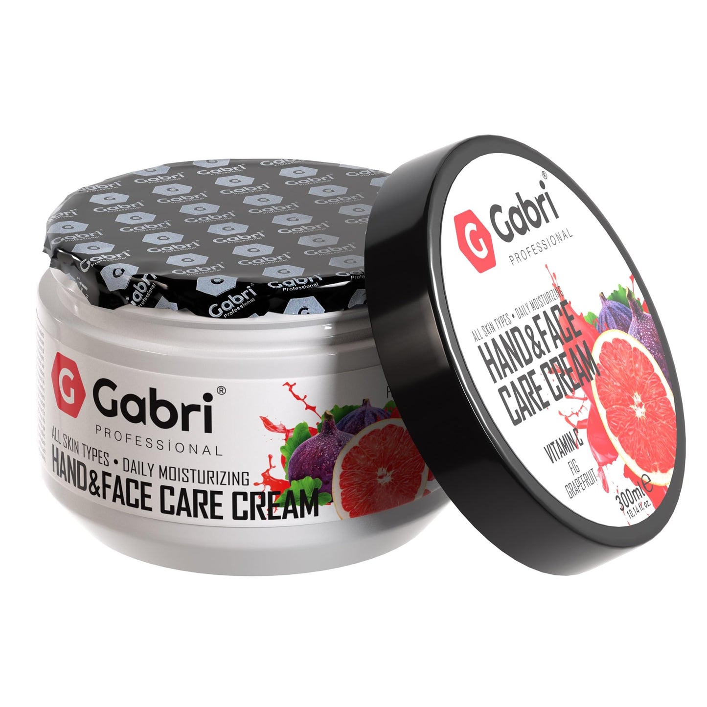 G Gabri Gabri Hand & Face Care Cream 2in1 300ml | Instantly Boosts Moisture Levels, Creates a Protective Layer & Prevents Moisture Loss | Daily Moisturising for All Skin Types