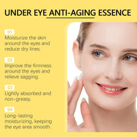 Fankayi Rollerball Castor Oil,Eyelid Lifting Cream,Eye Cream for Dark Circles and Puffy Eyes,Eyes Roller for Dark Circles and Puffiness,Eye Serum for Lines and Wrinkles,A Cure for Darkness