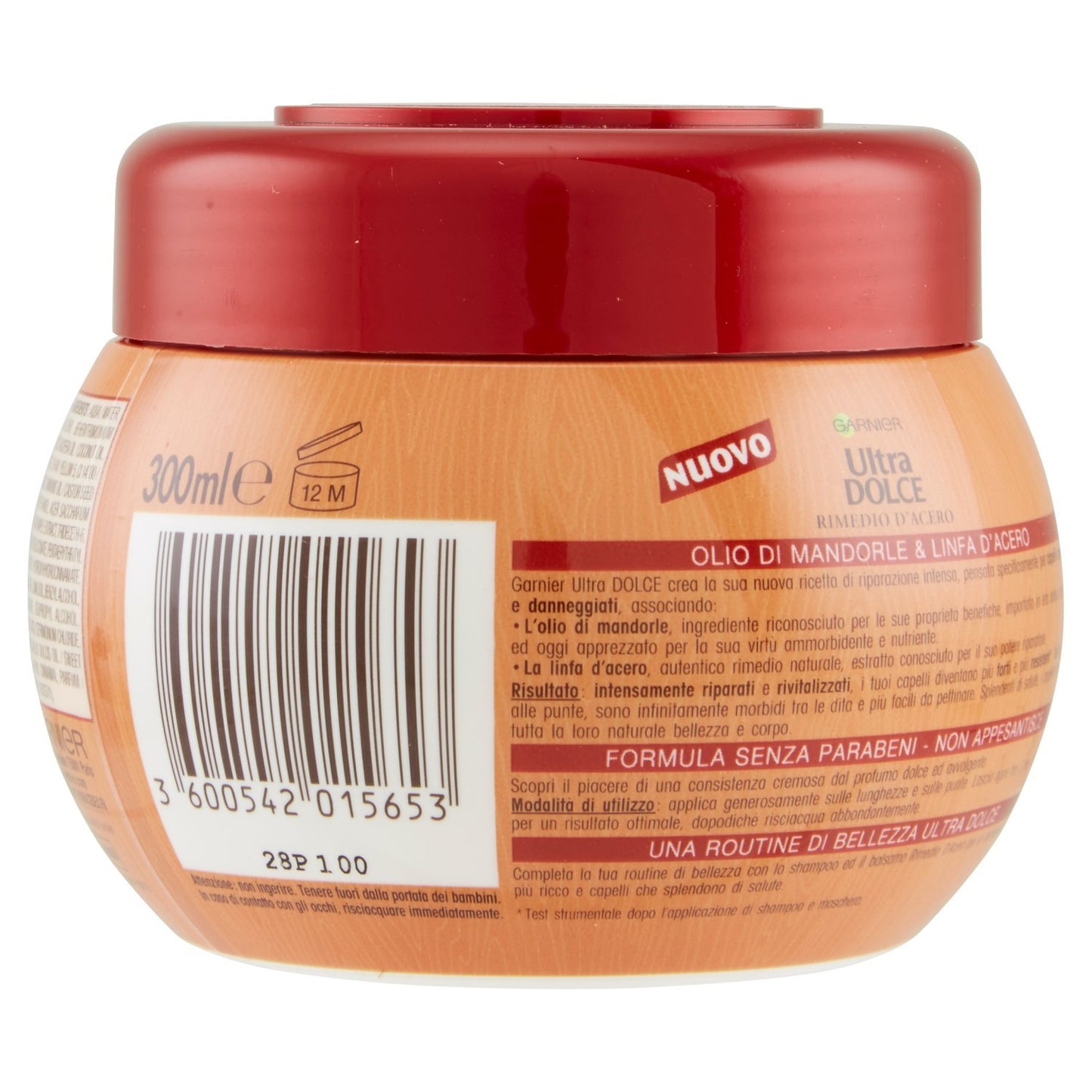 Garnier Ultra Sweet Remedy Maple Intense Repair Conditioner - 200 ml Mask