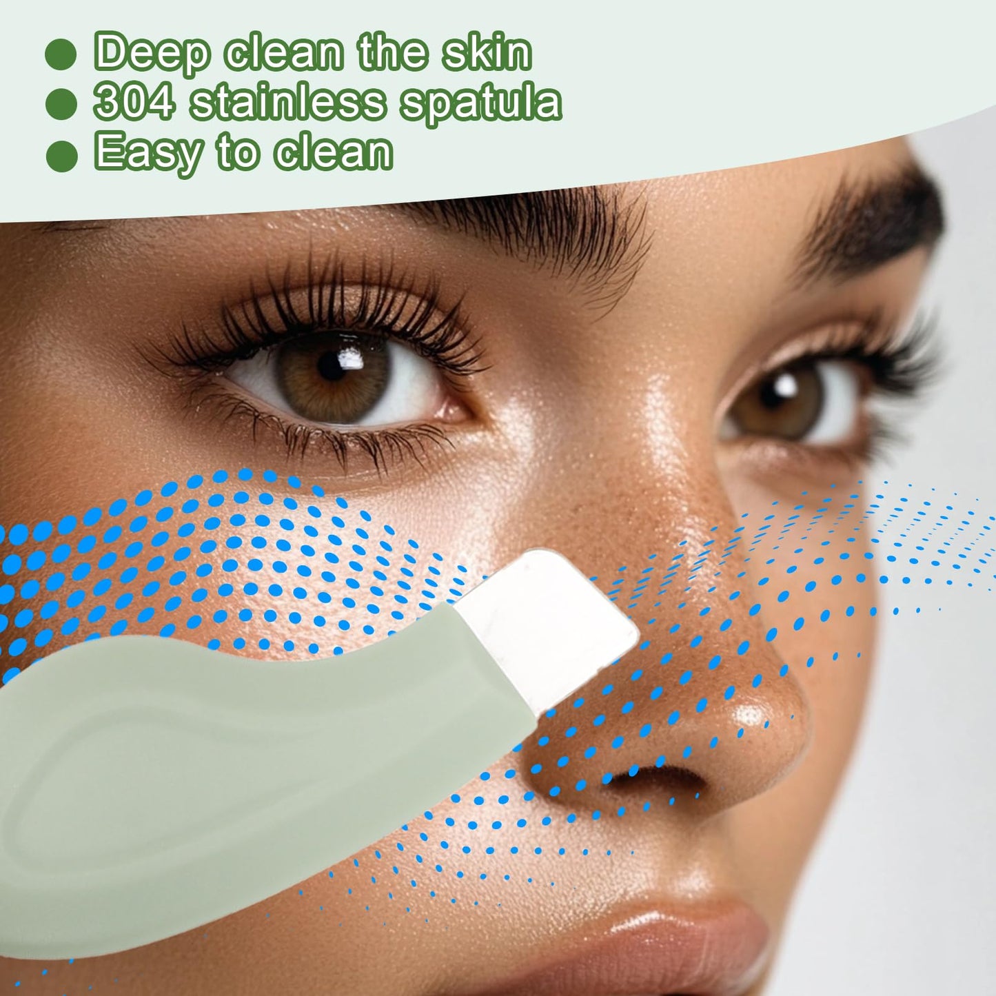 DOOCECIY Nose Pore Blackhead Scraper for Women Men Deep Skin Cleaning