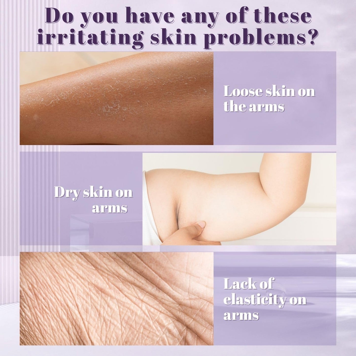 Cureluxe Sculpt & Tone Arm Cream – Skin Firming Body Cream for Women, Upper Arm Firming Cream to Reduce Crepey Skin on Arms, Body Moisturiser for Dry Skin with Deep Hydration & Elasticity Boost