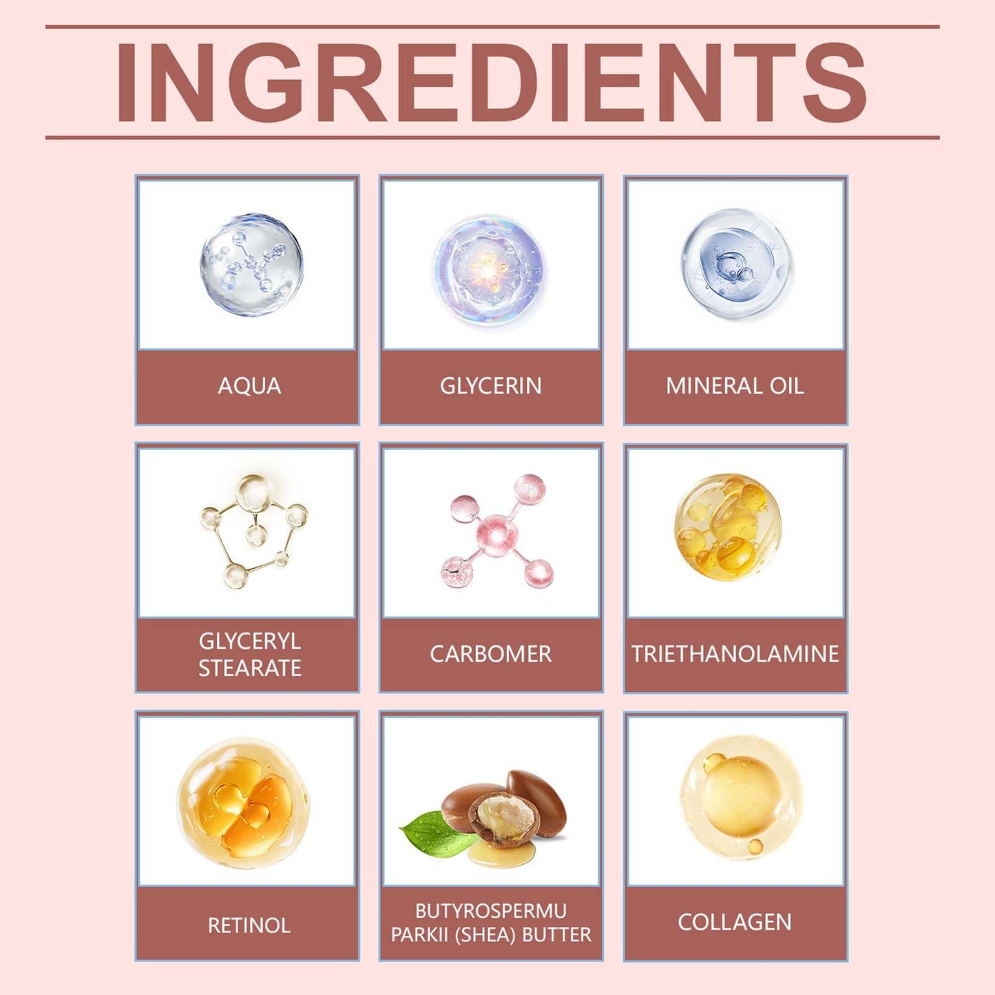 NLFOX Retinol Hand Cream - Anti Aging Retinol Cream - Firming Lotion Hand Cream Deep Hydrating & Nourishing Non-greasy - Hand Moisturiser for Dry Cracked Hands Skin Care Gifts for Women