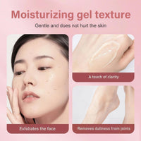 Purifying Exfoliating Gel for Women, Exfoliating Gel Face Scrub, Gentle Peeling Exfoliator, Softens Dead Skin, Cleansing & Moisturizing Facial Care