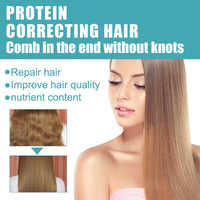 Hair Straightening Cream - Hair Smoothing Cream - Protein Hairs Treatment - Nourishing Fast Straightening Serum With Collagen & Silk For Women