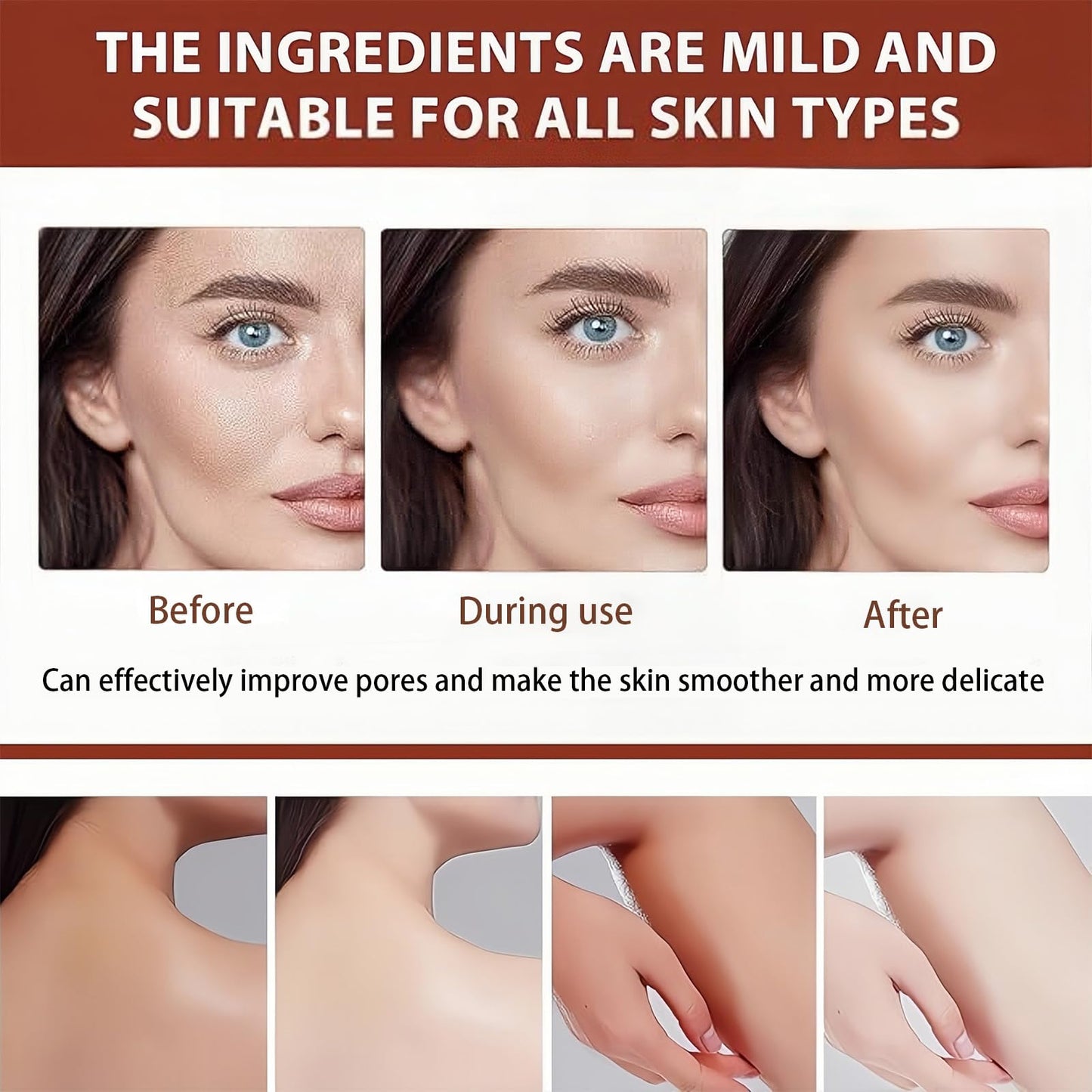 Purifying Exfoliating Gel for Women, Exfoliating Gel Face Scrub, Gentle Peeling Exfoliator, Softens Dead Skin, Cleansing & Moisturizing Facial Care