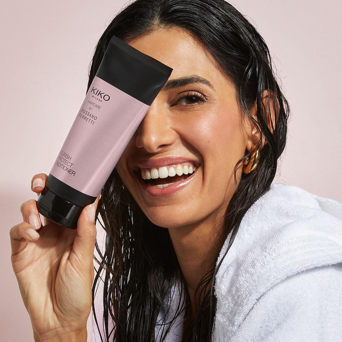 KIKO Milano Nourish & Protect Conditioner, Nourishing Conditioner For Hair And Scalp