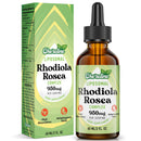Liposomal Rhodiola Rosea 950MG, 9-in-1 Rhodiola Rosea Drops 240 ml, Rhodiola Root Extract Liquid, Vegan Adaptogenic Herb Supplement for Energy, Stress & Mood (Pack of 4)