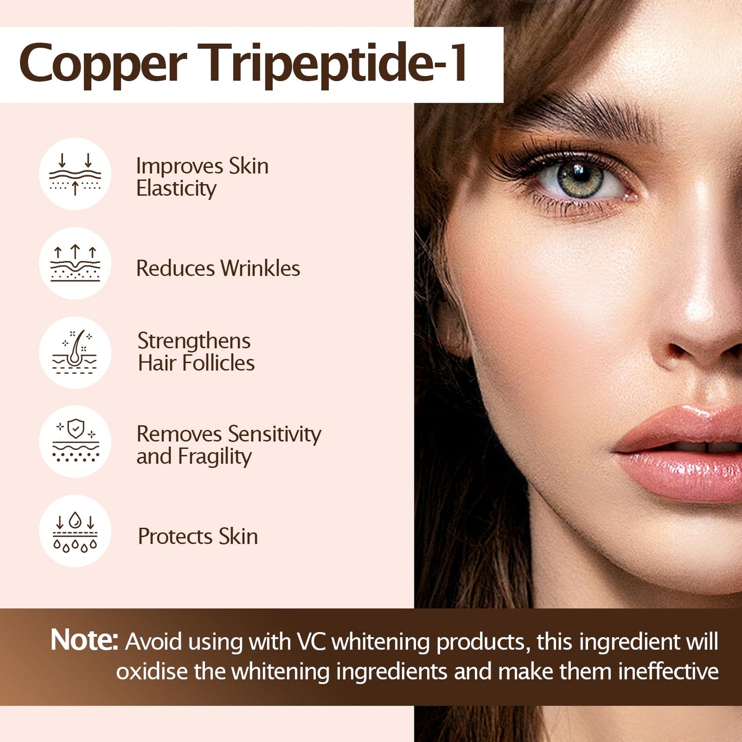 ACTROL Eyelash Growth Serum Safe Natural Peptides and Biotin, Lash Slim Thickening Vegan 5ML