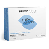FutureYou Cambridge Prime Fifty Vision Support Eye Vitamins – Lutein & Zeaxanthin Supplement with Vitamin A, Zinc & Omega 3 DHA – Eye Care Lutein Supplement to Support Vision for Over 50s