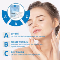 ExcellaElite 3 Pcs of V Line Face Lifting Chin Mask Strap for Double Chin Lifting Mask Multiple Active Ingredients Firming Skin Lifting Facial Skin