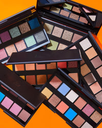 SLEEK Sleek MakeUP i-Divine Eyeshadow Palette, 12 Shades in a Mix of Matte, Shimmer, Foil and Due-Chrome, Blendable and Highly Pigmented, Trippin'