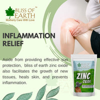 BLISS OF EARTH Bliss of Earth 113gm Zinc Oxide Powder Non Nano & Uncoated for Cosmetic & DIY Products Sunscream, Soap, Lotion