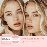 SALROAL Under Eye Brightener,Eye Concealer Instant-Anti Aging Eraser,Colour-Matching Corrector Eye Brightener Highlighter Primer for Dark Circles,Blemish Concealer,Korean Makeup
