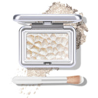 KYDA Highlighter Makeup Palette, Shimmer Highlighter Powder Makeup Palette, Diamond Shine pearl powder with Brush for Body Face -03