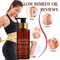 IZBEAUVO Glow Remedy Oil Skin Tightening and Lifts Sagging Skin - Magic Oil for Sagging Skin with Gua Sha Tool - Hydrating Tightening Luxury Lotion for Everyone After Shower with Caffeine & Rosehip