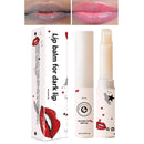 Lip Lightening For Dark Lips,Moisturizing Lip Balm Whitening & Brightening, Lip Balm Lips Pink Bleaching Cream Balm,Lip Care Lightens Remove Dark Lips (1PC)