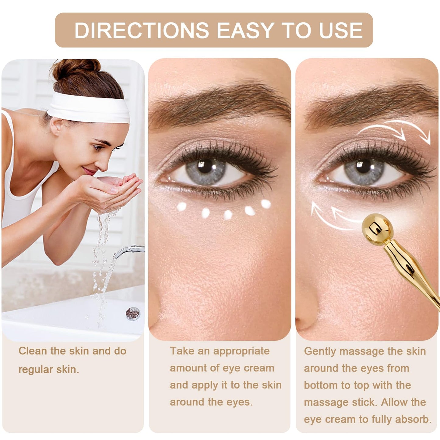 youngfocus Youngfocus Retinol Eye Cream for Dark Circles and Puffiness, Anti Aging Eye Cream with Hyaluronic Acid and Collagen, Smooth Fine Lines and Hydrate Eye Area