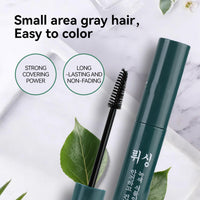 Temporary Root Touch Up Dark Brown,Quick Hair Dry Root Cover Up,Hair Mascara Stick for Grey Hair,Water-Resistant Hair Root Colour Touch Up for Women, Semi-Permanent Hair Concealer Cover Gray Stick