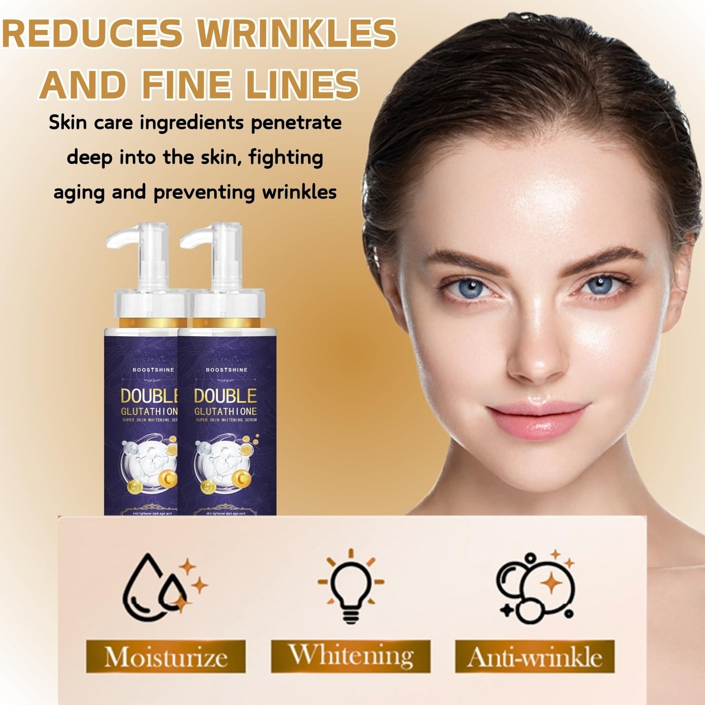 ISBEAUSOLS Glutathione Face Serum
