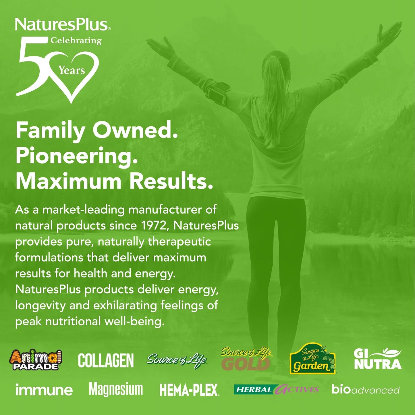 Nature's Plus NaturesPlus Source of Life Gold Tablets - Whole Food Multivitamin for Men and Women, Energy Booster, Immune Support - Vegetarian, Gluten Free - 180 Tablets