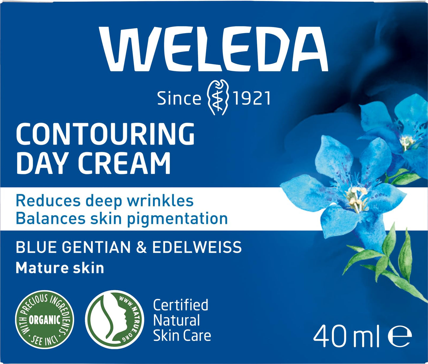 Weleda Contouring Day Cream Blue Gentian and Edelweiss (1 x 40ml)