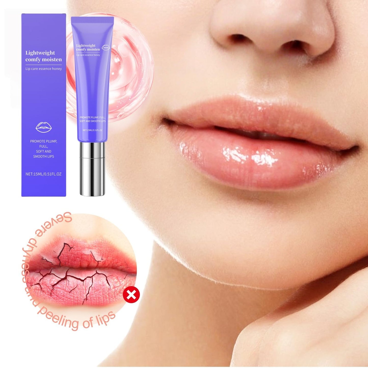 Xunzhi Lip Plumper,Extreme Instant Lip Filler,L/i/p Balm for Dry Li/ps,Lip Plumping Serum,Instant Lip Filler,Plumping Lip Gloss for Women Girls,L/ip Bal/m Stick,Glossier L/ip Bal/m,Li/p Oil,Li/p Moisturiser