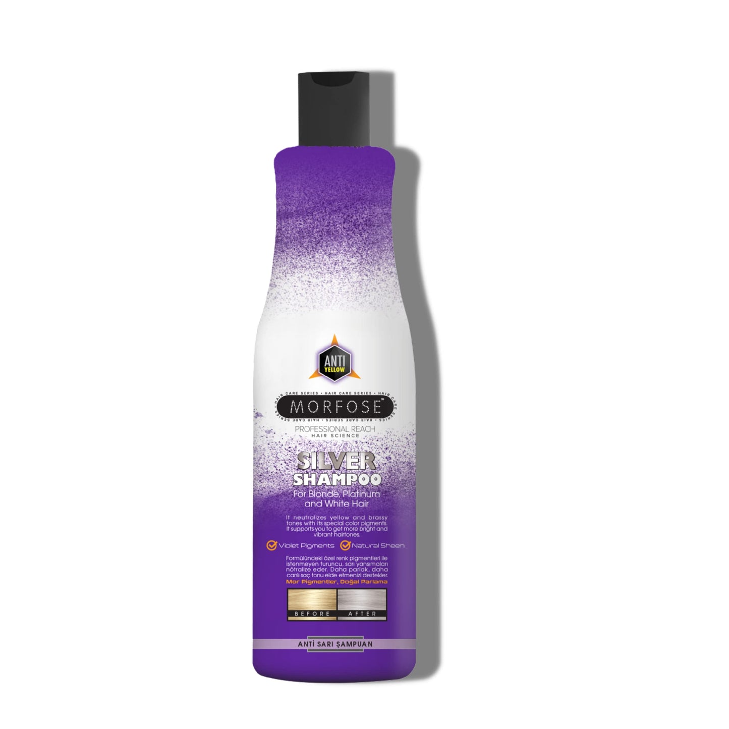 Morfose Silver Hair Shampoo 500 ml