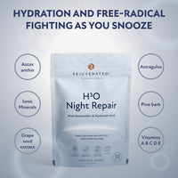 Rejuvenated Limited Rejuvenated Radiant Skin Collection - Collagen, Night Repair & Hydration (30 Servings)