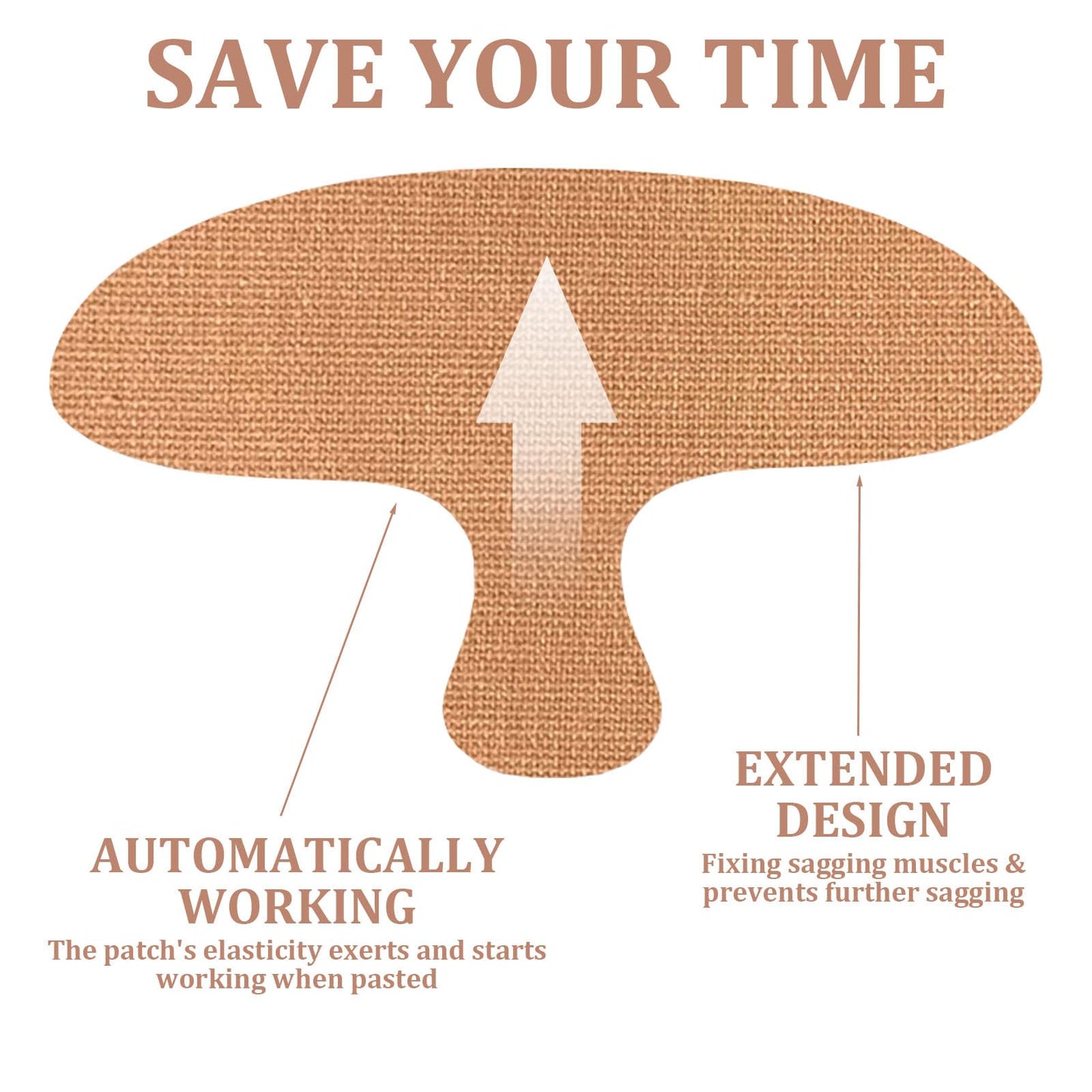 MADGININE 10 Pieces Forehead Wrinkle Patches,Wrinkle Patches High Elasticity Japanese Face Tape Moisturizing Face Tape Available for Both Men and Women Suitable for Forehead and Facial Wrinkles