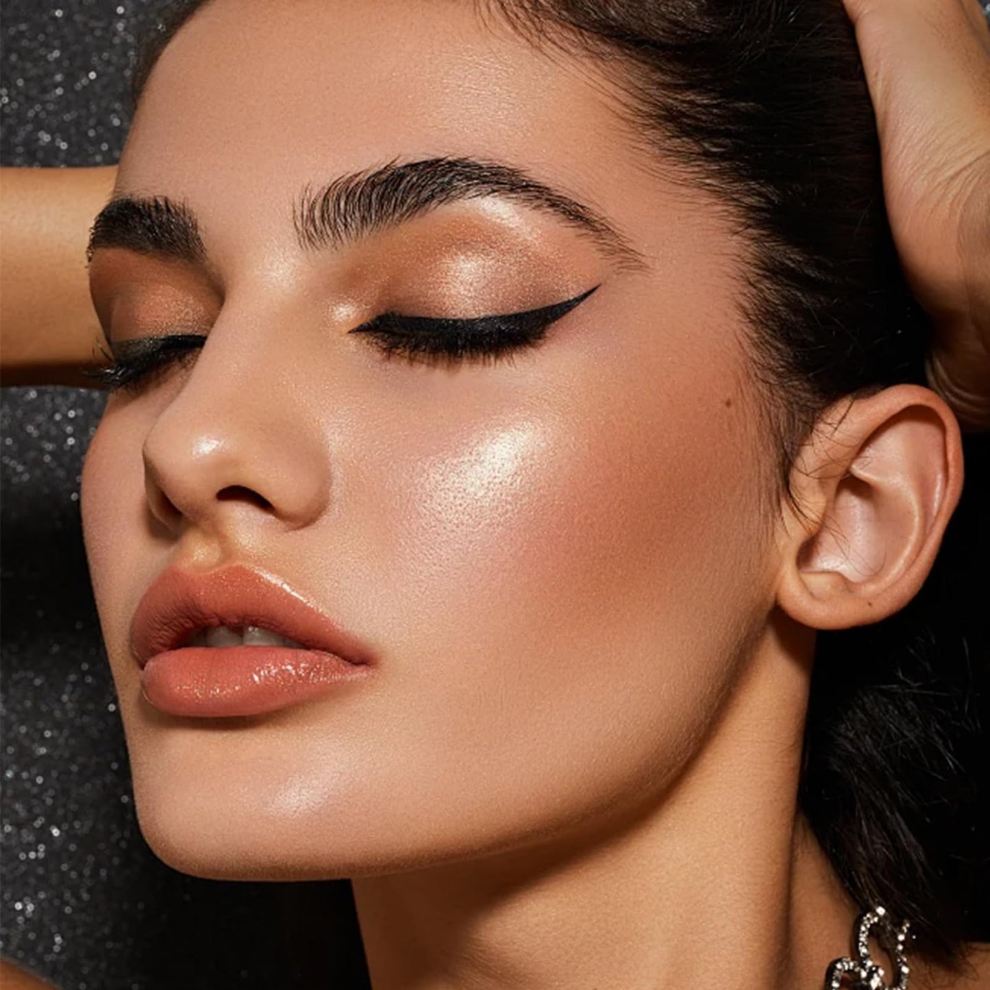 EONFAVE Black Eyeliner - Matte Black Eyeliner Pen Gel - Eyeliner Pencil Long Lasting - Quick Drying Formula Eye Liner - Waterproof Smudge-proof All Day Eyeliner Makeup