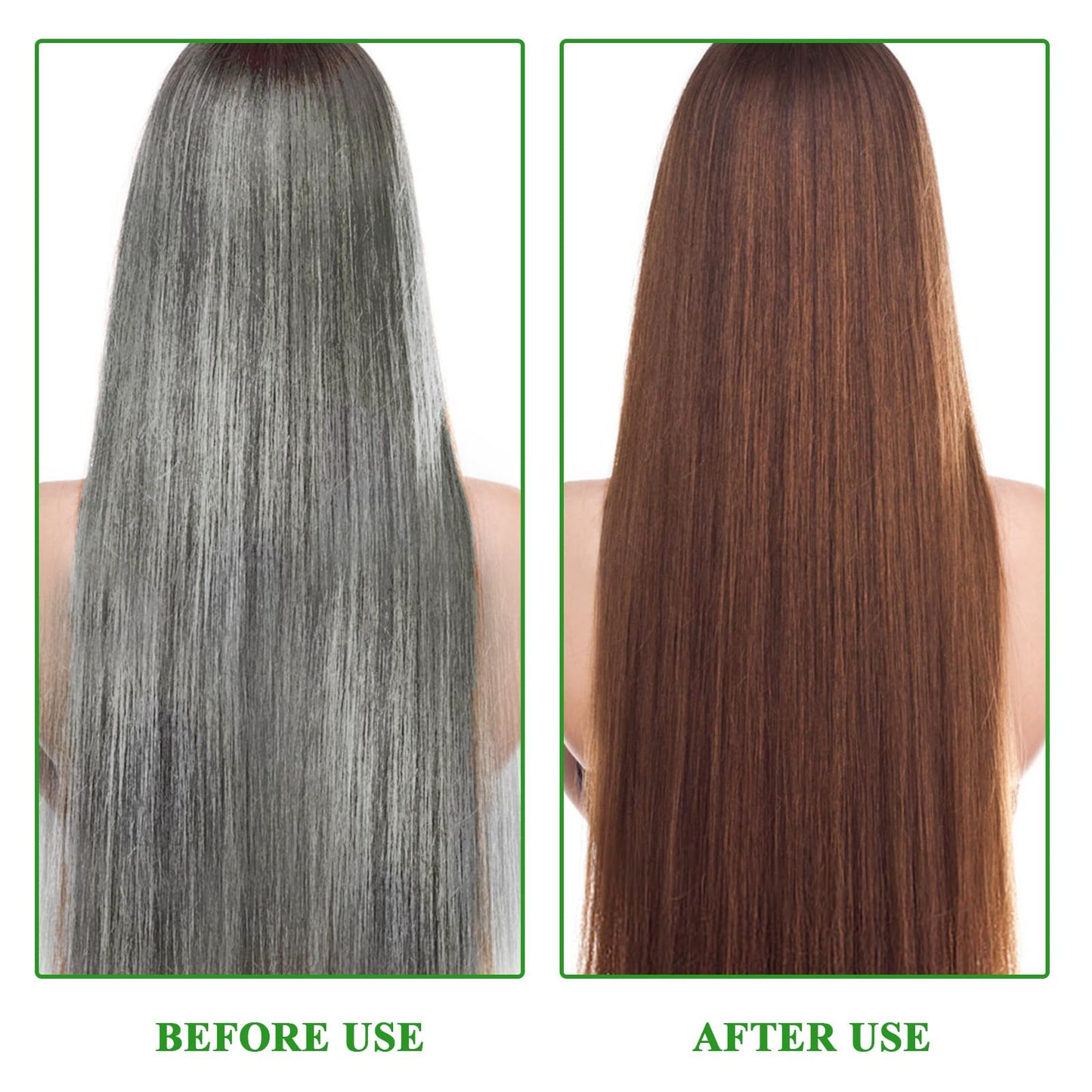 Dark Brown Hair Dye Shampoo, Hair Dye Shampoo 3 in 1 for Gray Hair Coverage Herbal Hair Dye Shampoo Natural Dark Brown Hair Color Shampoo for Women Men