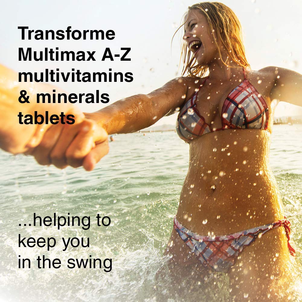 Transforme Multivitamins & Minerals Formula | 365 Tablets (Up to 1 Year Supply) | 24 Multivitamins with Iron and Minerals for Men and Women | Multivitamin Tablets Suitable for Vegans