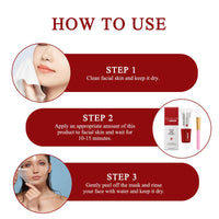 ExcellaElite 2 PCS Real Collagen Fit Mask, Collagen Night Mask Collagen Mask Collagen Wrapping Mask with 2 Mask Brushes Deep Hydration for Elasticity Moisturizing Glowing Glass Skin