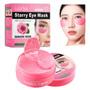 CGBOOM Under Eye Patches, Collagen Under Eye Mask, Dark Circles Under Eye Treatment, Puffy Eyes Bags Under Eyes Removal, Anti-Aging, Reduce Wrinkle, Skincare, Hydrating - 30 Pairs (Rose)