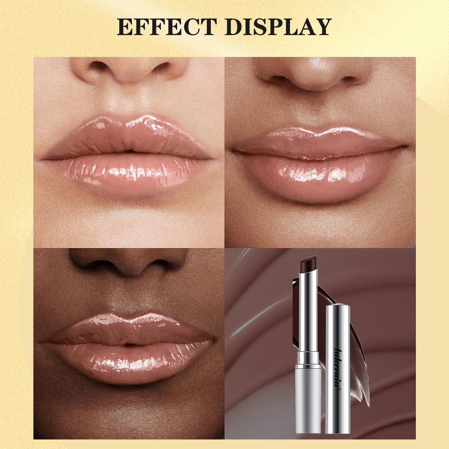 XdealCozyxc Xdealcozyxc Black Honey Lipstick Lip Oil, Moisture Shine Hydrating Lip