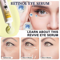 Retinol Eye Cream - Eye Cream for Puffiness And Bags Under Eyes, Anti-Aging Hydration for Wrinkles, Tightens Eye Contour with Ginseng & Retinal, Under Eye Brightener for Dark Circles