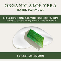 Night Cream Ceramide Moisturiser 50ml, Face Cream for Women with Shea Butter Squalane and Aloe Vera for Sensitive and Dry Skin Moisturiser Face Women - Face Care - Face Moisturiser - Satin Naturel