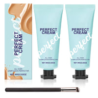 Neyeau 2 Pcs Body Coverage Perfector All Over Complexion Perfector Contains Concealer Brush, Waterproof and Long-Lasting Makeup, Brightens Skin, and Provides Comfortable Skin Feel(80g/Pc)