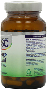 FSC Sage Leaf 285mg 90 Capsules