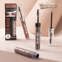 GEEWHILE Eyebrow Gel Dark Brown Brow Gel, Eyebrow Tint Kit Dye Brow Pomade, Long-Lasting Waterproof Eye Brow Pigment with Brush (#2 Cool Blonde)