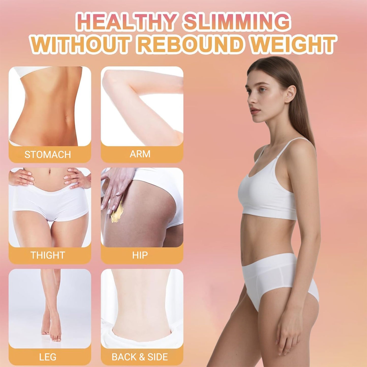 Belly Firming Cream - Skin Tightening Cream Body Firming, Tightening & Hydrating for Tummy, Thighs, Arms & Butt Firms & Tones Sagging Skin for a Smooth, Youthful Glow