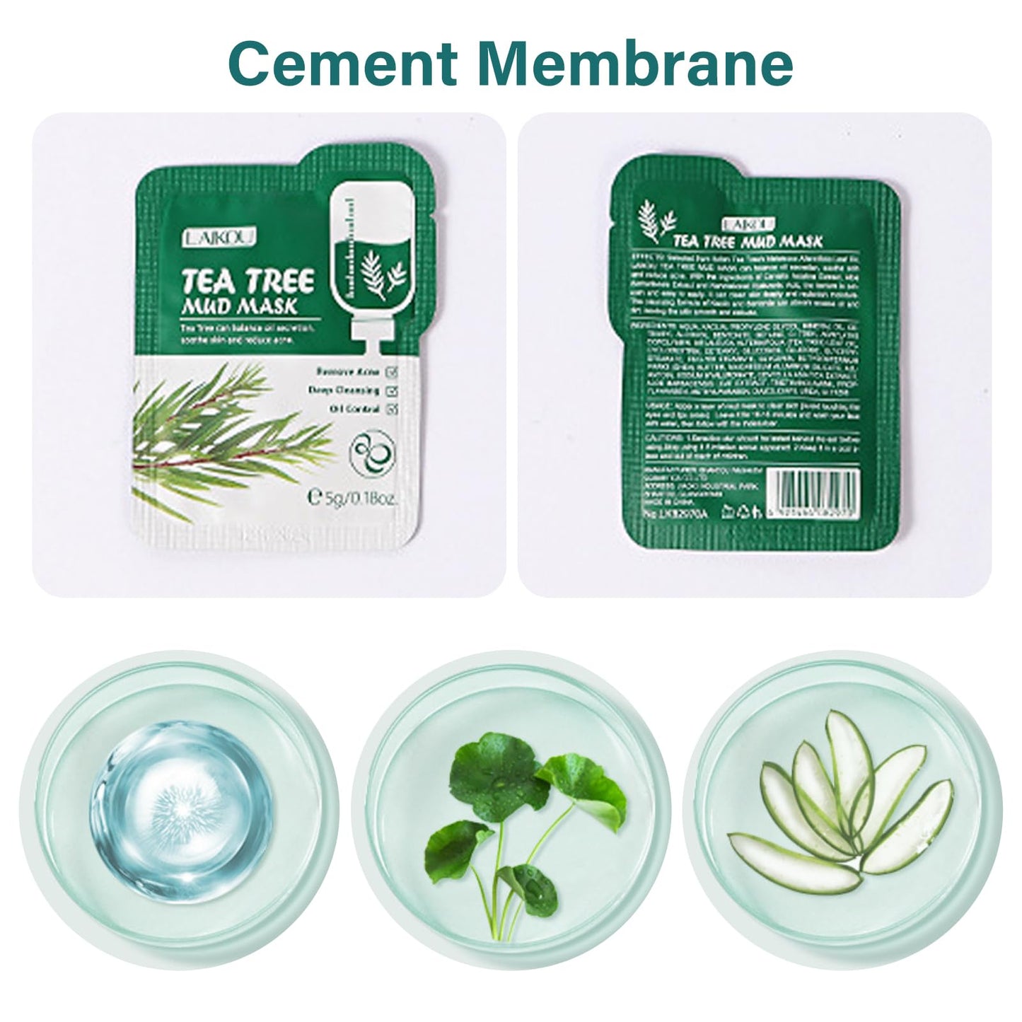 Leogony 7PCS Skincare Set for Teenagers Girls & Boys, Acne Skin Care Set for Teenage, Tea Tree Face Wash Gift for Mens Woman